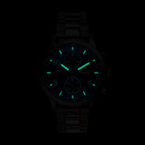 Reloj Fossil Bennett de hombre pulsera de metal 45mm