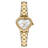 Reloj Fossil Karli Heart de dama pulsera de metal