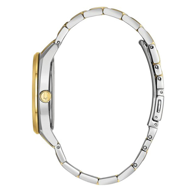 98C127 Reloj Bulova Surveyor de caballero banda de metal