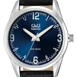 C20A Reloj QQ para Hombre Pulsera de Cuero