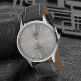 C214J QQ Reloj Análogo de Cuero para Hombre