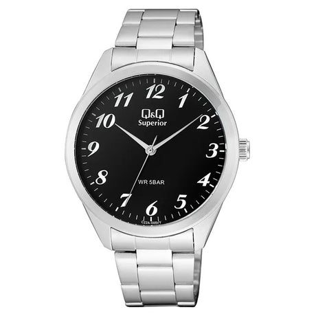 C22A QQ Reloj para Hombre Pulsera de Metal Análogo