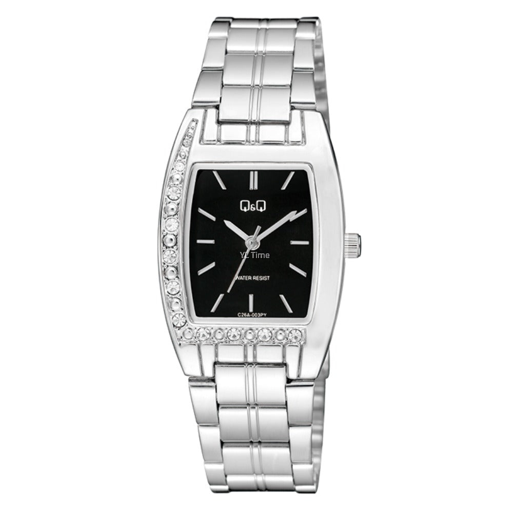 C26A Reloj QQ para mujer pulsera de Metal