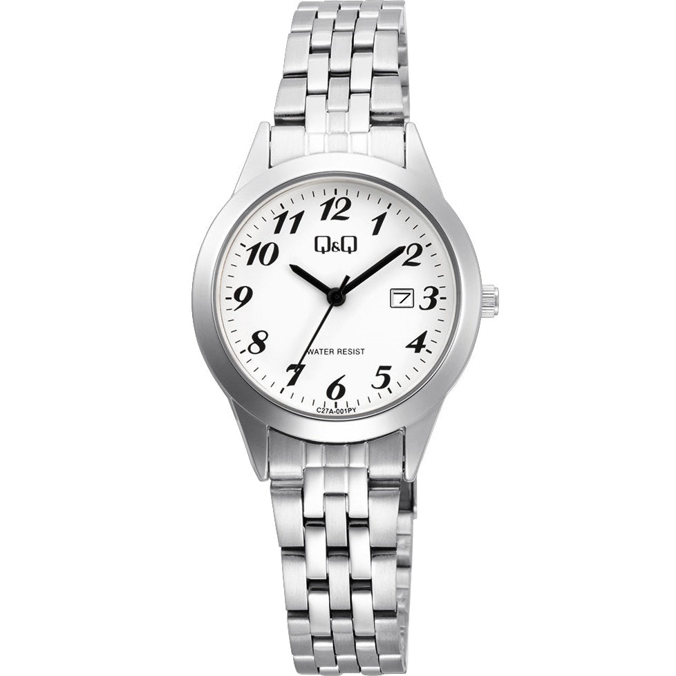 C27A Reloj QQ para Mujer pulsera de Acero Inoxidable