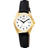 C29A Reloj QQ para mujer pulsera de Cuero