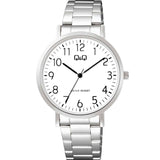 C34A Reloj QQ para Hombre Pulsera de Metal