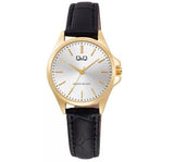 C37A Reloj QQ para Mujer pulsera de Cuero