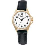 C37A Reloj QQ para Mujer pulsera de Cuero