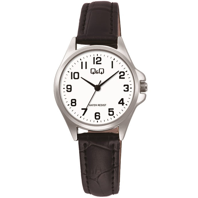 C37A Reloj QQ para Mujer pulsera de Cuero