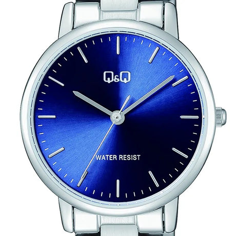 C65A Reloj de mujer QQ correa de acero inoxidable