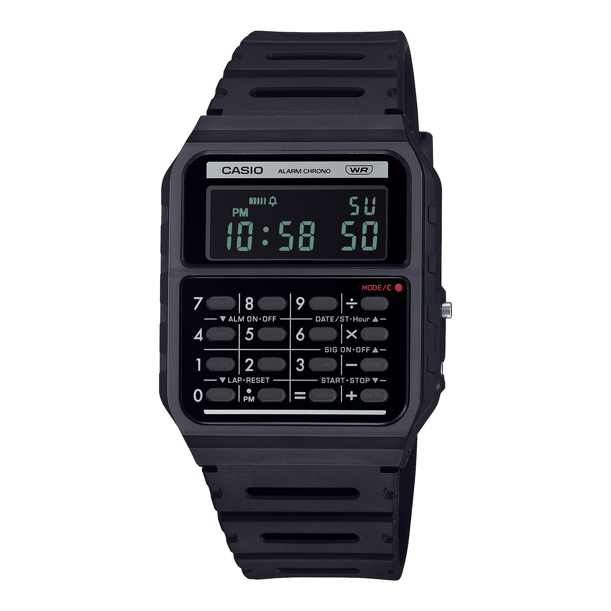 CA-53 Reloj Casio para Hombre Pulsera de Caucho Digital