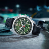 CA4640-09X Reloj Citizen Eco-Drive de hombre pulsera de cuero