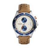 Reloj Fossil Wakefield de hombre pulsera de piel 45 mm