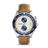 Reloj Fossil Wakefield de hombre pulsera de piel 45 mm