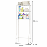 CJ-B1451 Estantería de metal para sanitario 55x35x150 cm