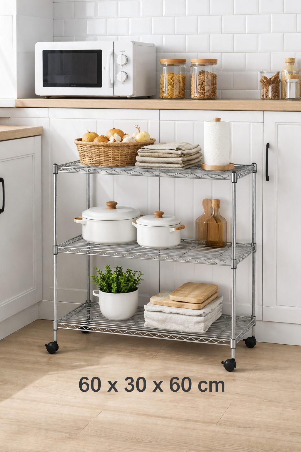 CJ-C1039 estantería multiuso 60x30x60 cm