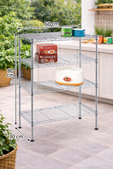 CJ-C1114 Estantería de metal multifuncional 60x30x80 cm