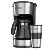 Cafetera Black & Decker 5 Tazas 650W CM0755SMX