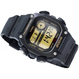 DW-291 Reloj Casio para Hombre Pulsera de Caucho Digital Illuminator 10 Años de Batería