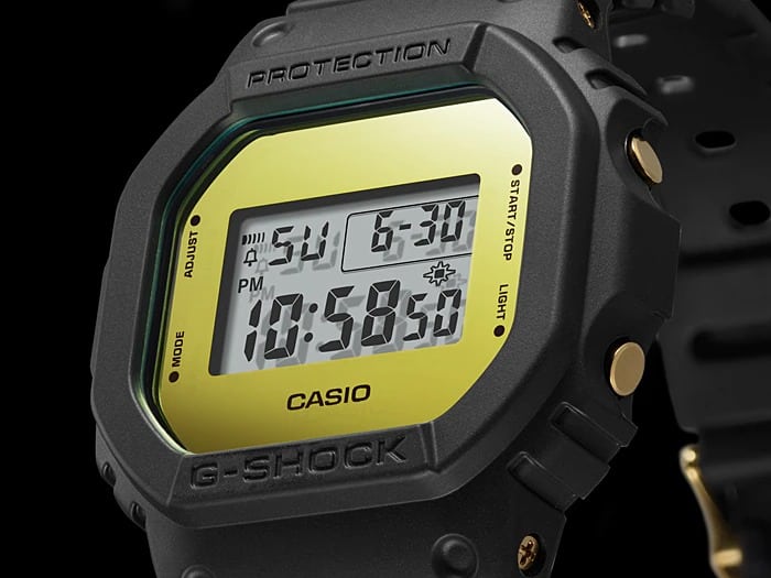 DW-5600 Reloj G-Shock Pulsera de Caucho para Hombre Digital