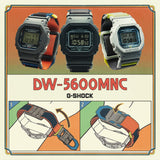 DW-5600MNC Reloj G-Shock de hombre correa de tela