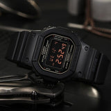 DW-5600 Reloj G-Shock Pulsera de Caucho para Hombre Digital