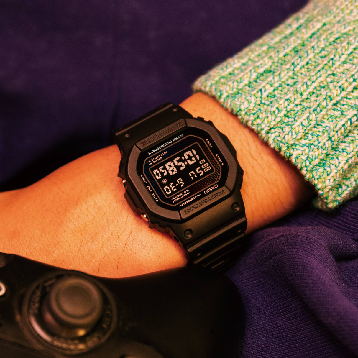 DW-5600 Reloj G-Shock Pulsera de Caucho para Hombre Digital