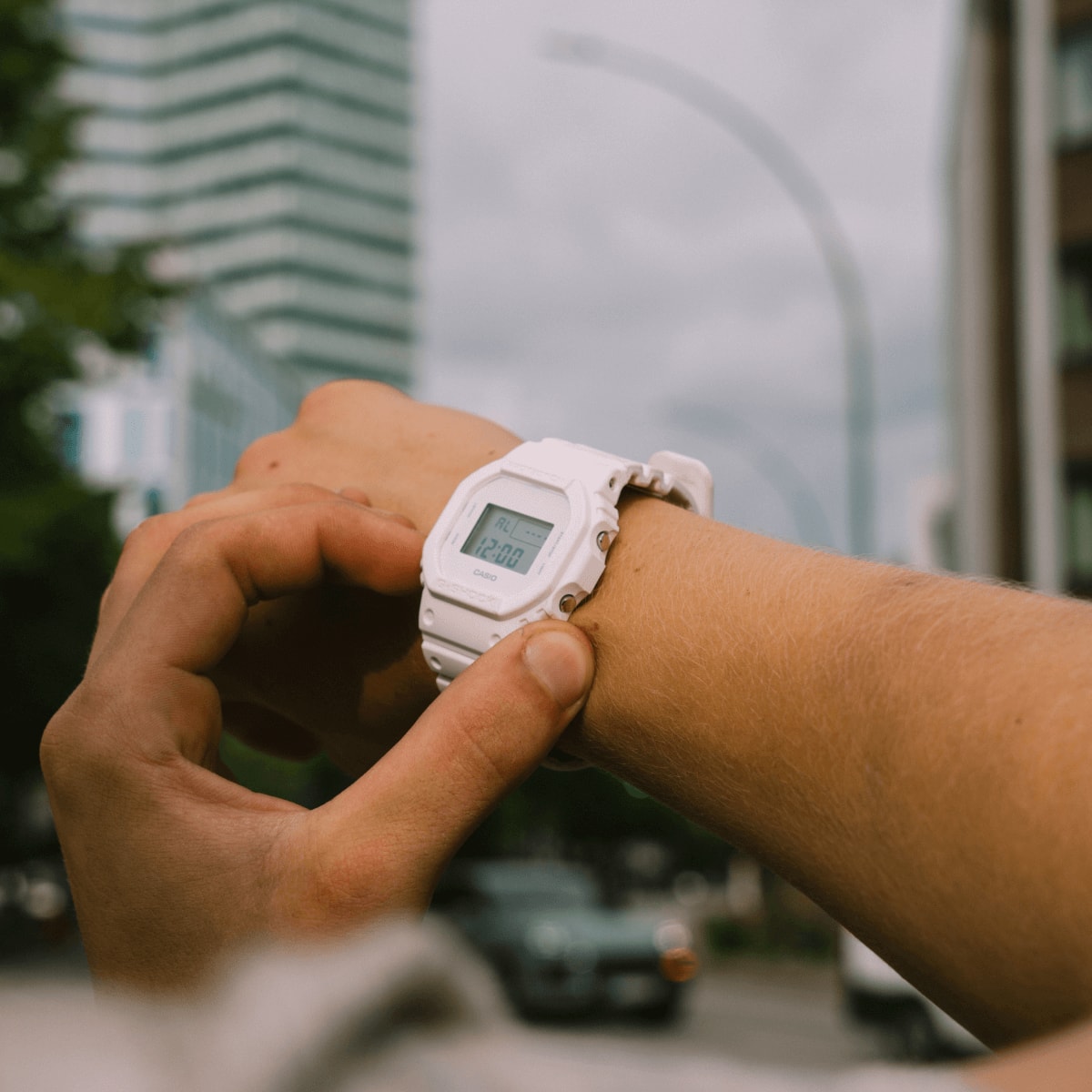 DW-5600 Reloj G-Shock Pulsera de Caucho para Hombre Digital