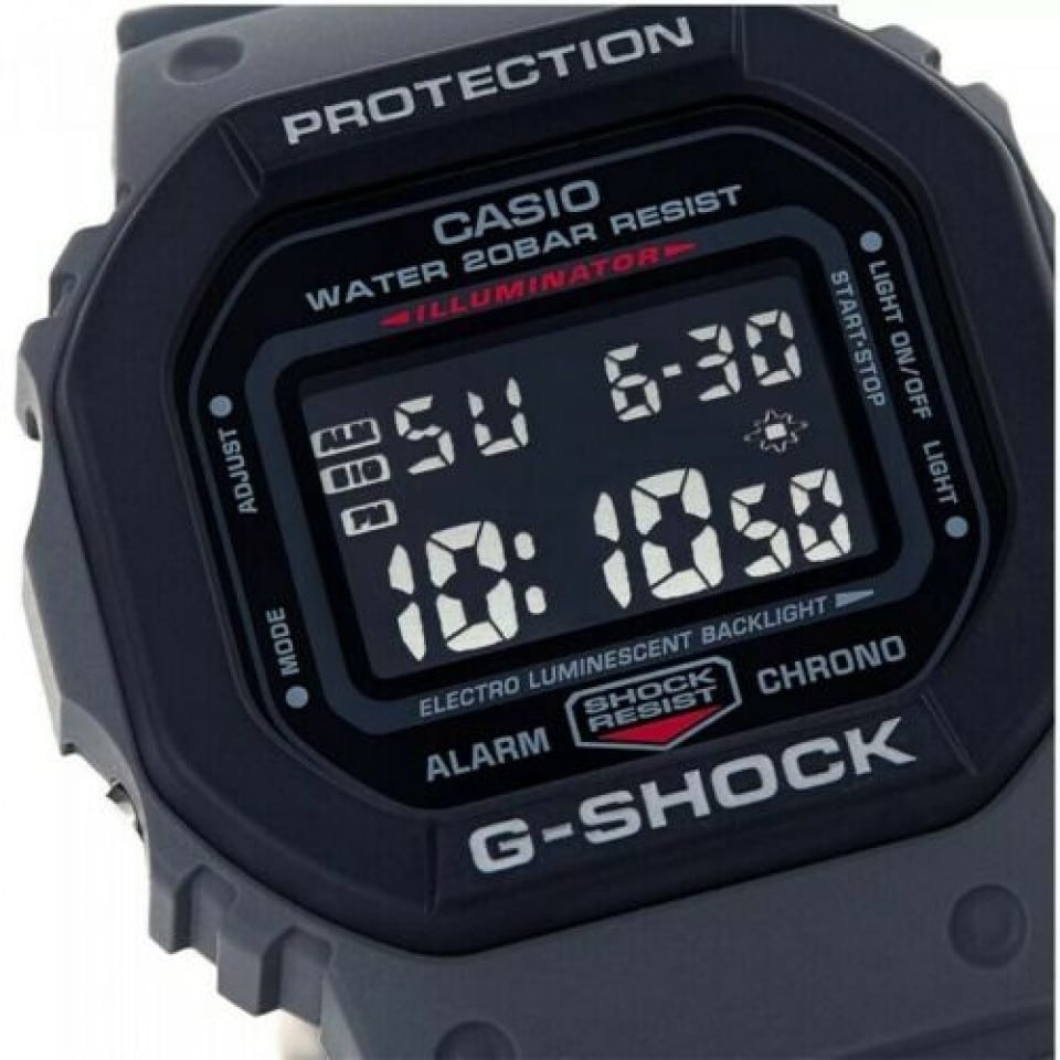 DW-5610 Reloj G-Shock Pulsera de Caucho para Hombre Digital