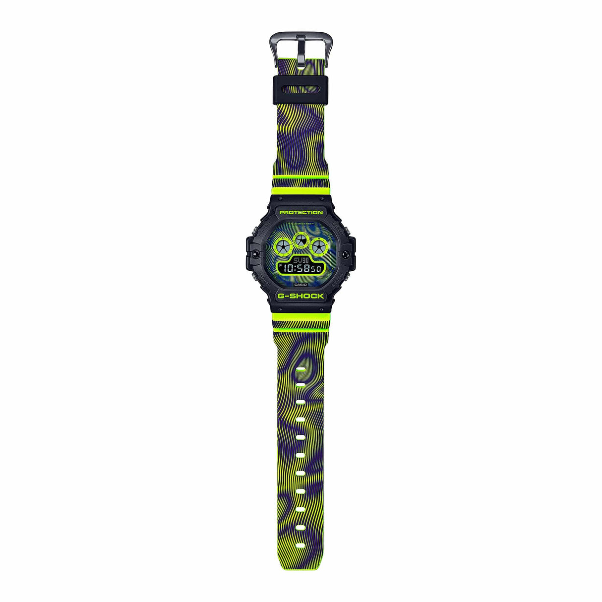 DW-5900 G-Shock Reloj para Hombre Digital Pulsera de Caucho