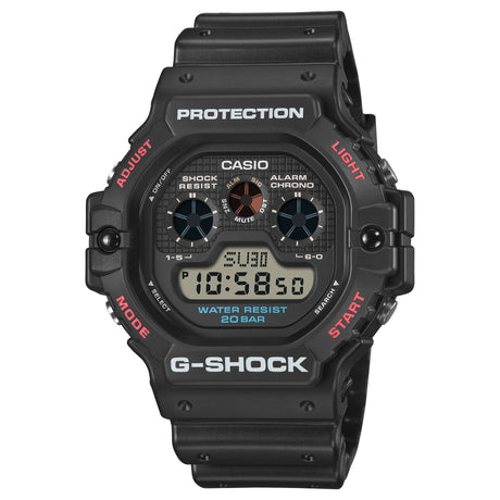 DW-5900 G-Shock Reloj para Hombre Digital Pulsera de Caucho
