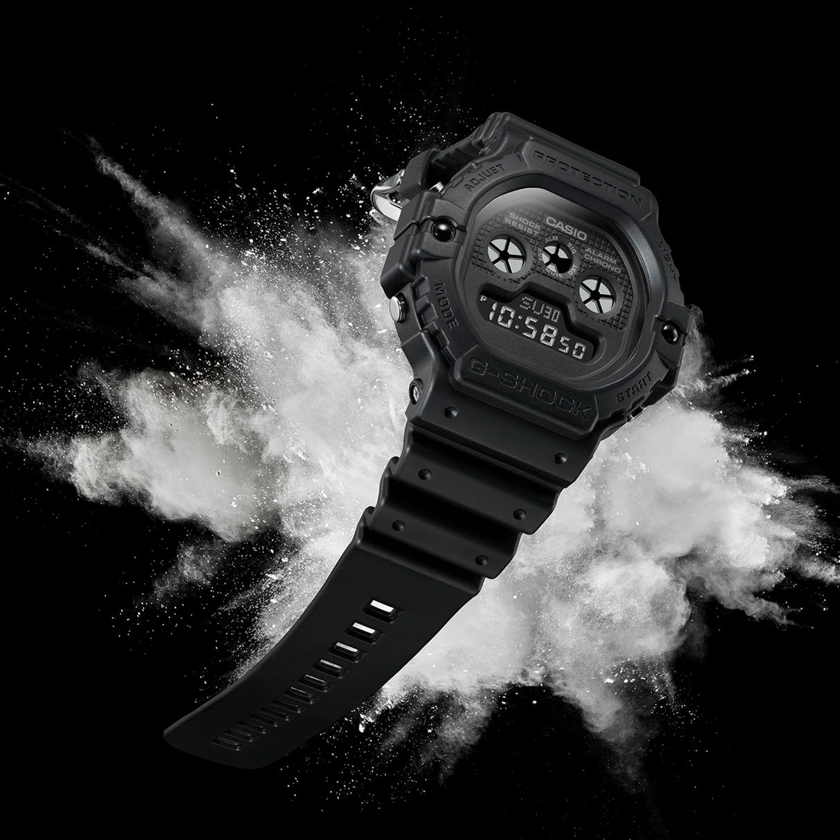 DW-5900 G-Shock Reloj para Hombre Digital Pulsera de Caucho