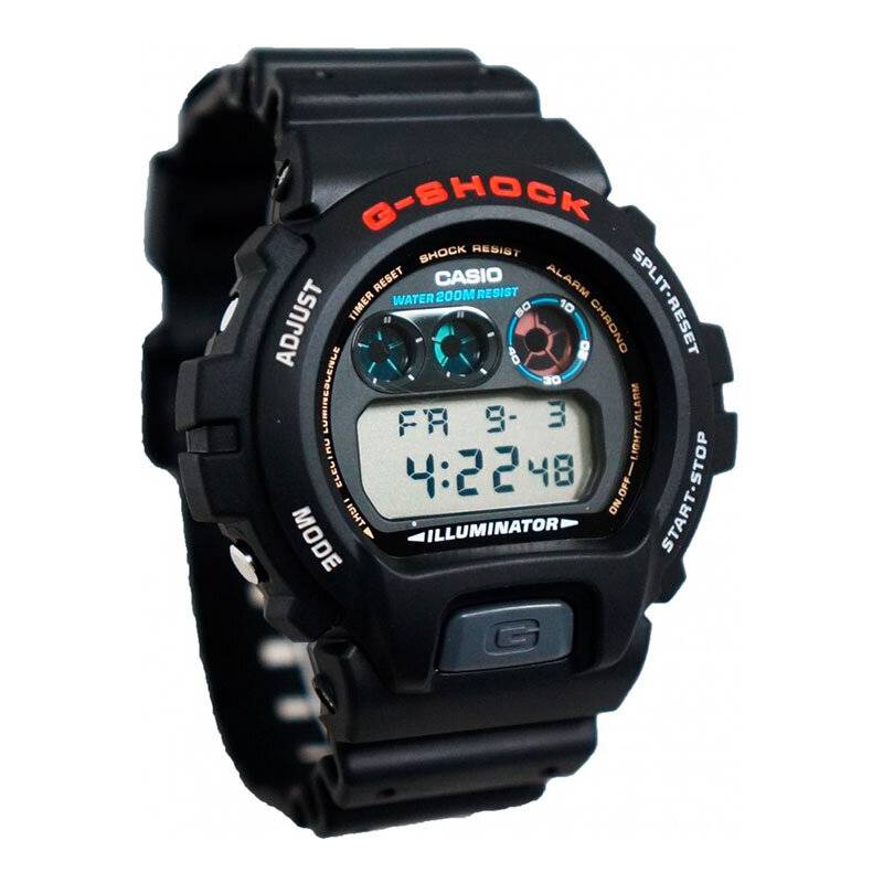 DW-6900 Reloj G-Shock Pulsera de Caucho para Hombre Digital