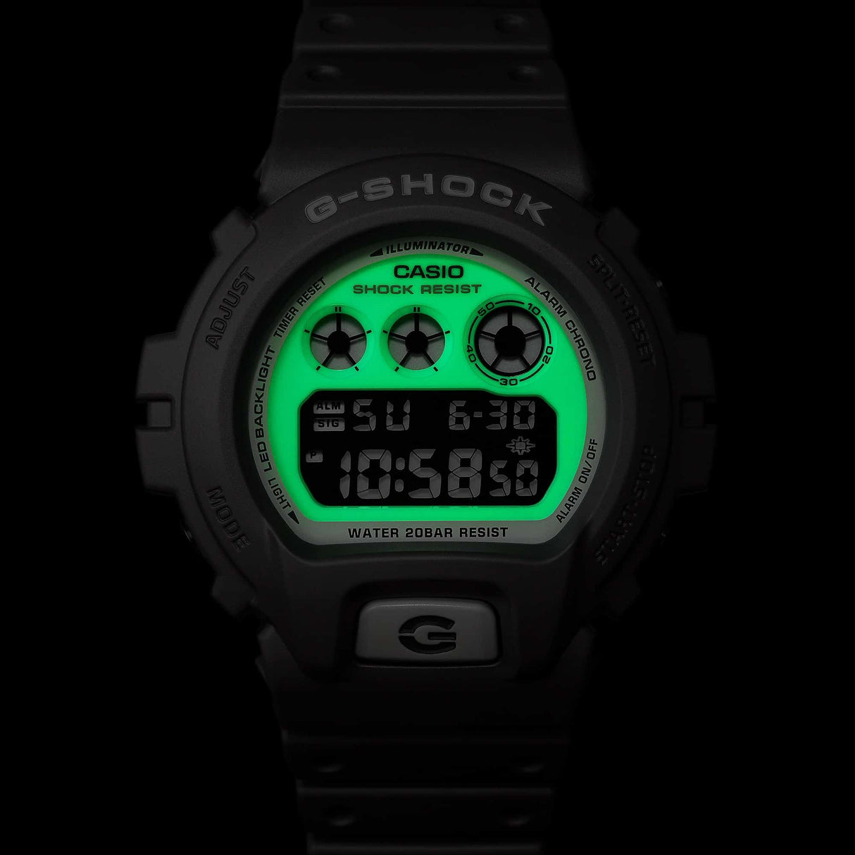 DW-6900 Reloj G-Shock Pulsera de Caucho para Hombre Digital