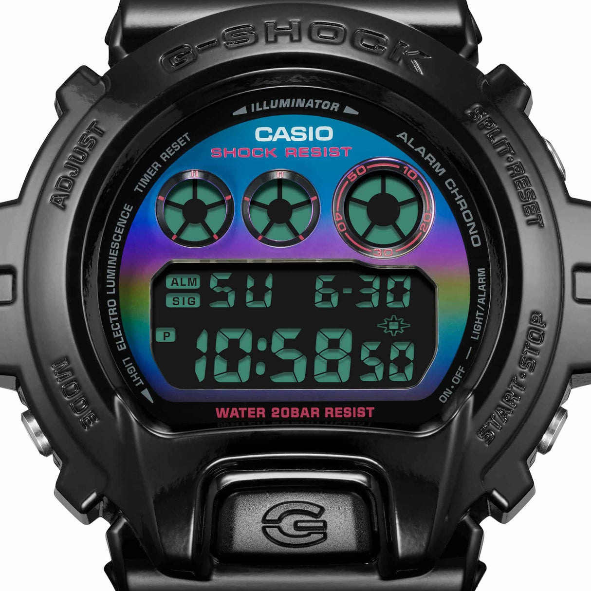 DW-6900 Reloj G-Shock Pulsera de Caucho para Hombre Digital