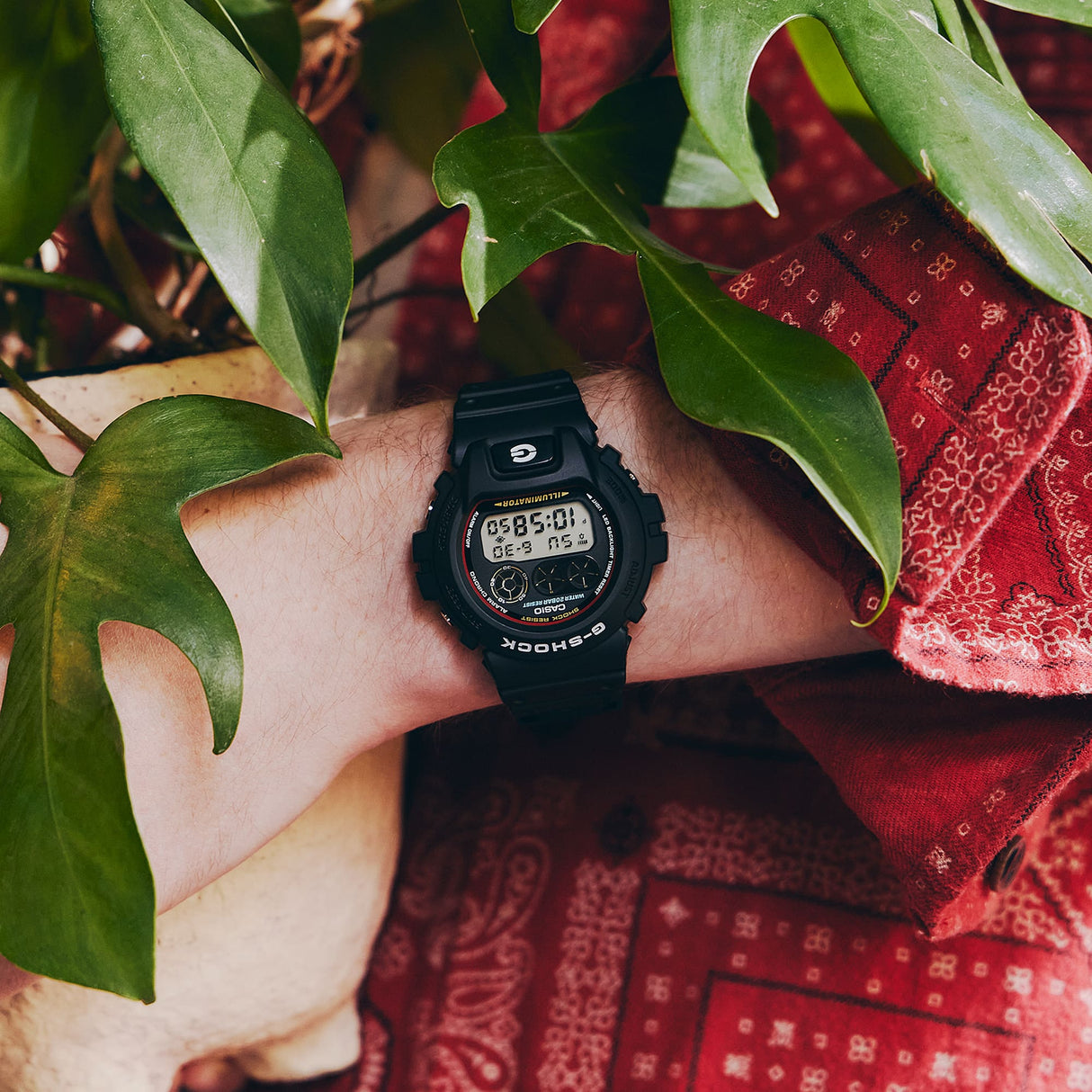 DW-6900 Reloj G-Shock Pulsera de Caucho para Hombre Digital