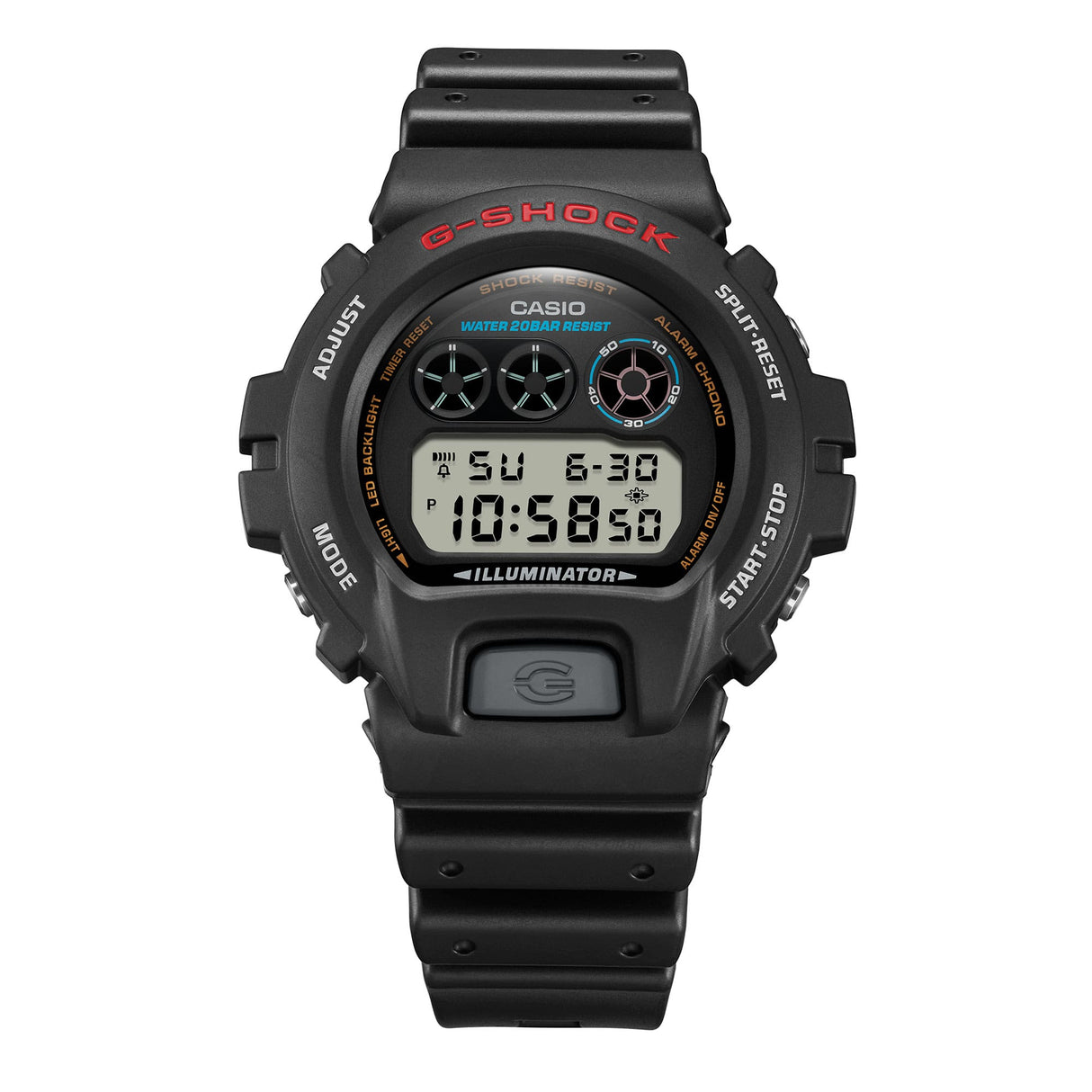 DW-6900 Reloj G-Shock Pulsera de Caucho para Hombre Digital