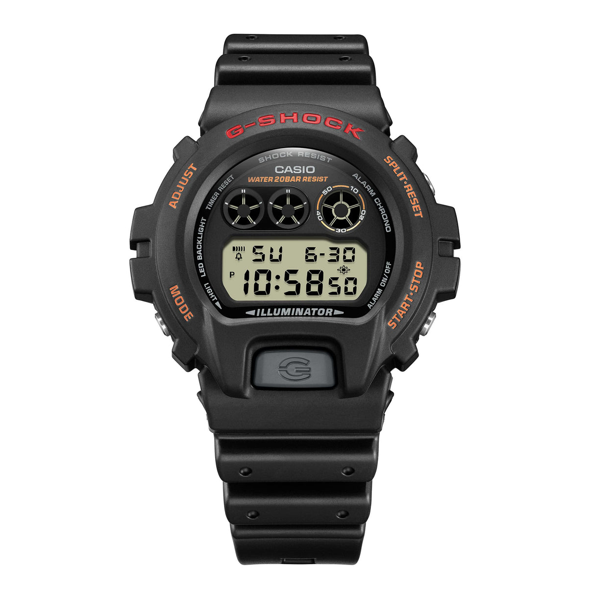 DW-6900 Reloj G-Shock Pulsera de Caucho para Hombre Digital