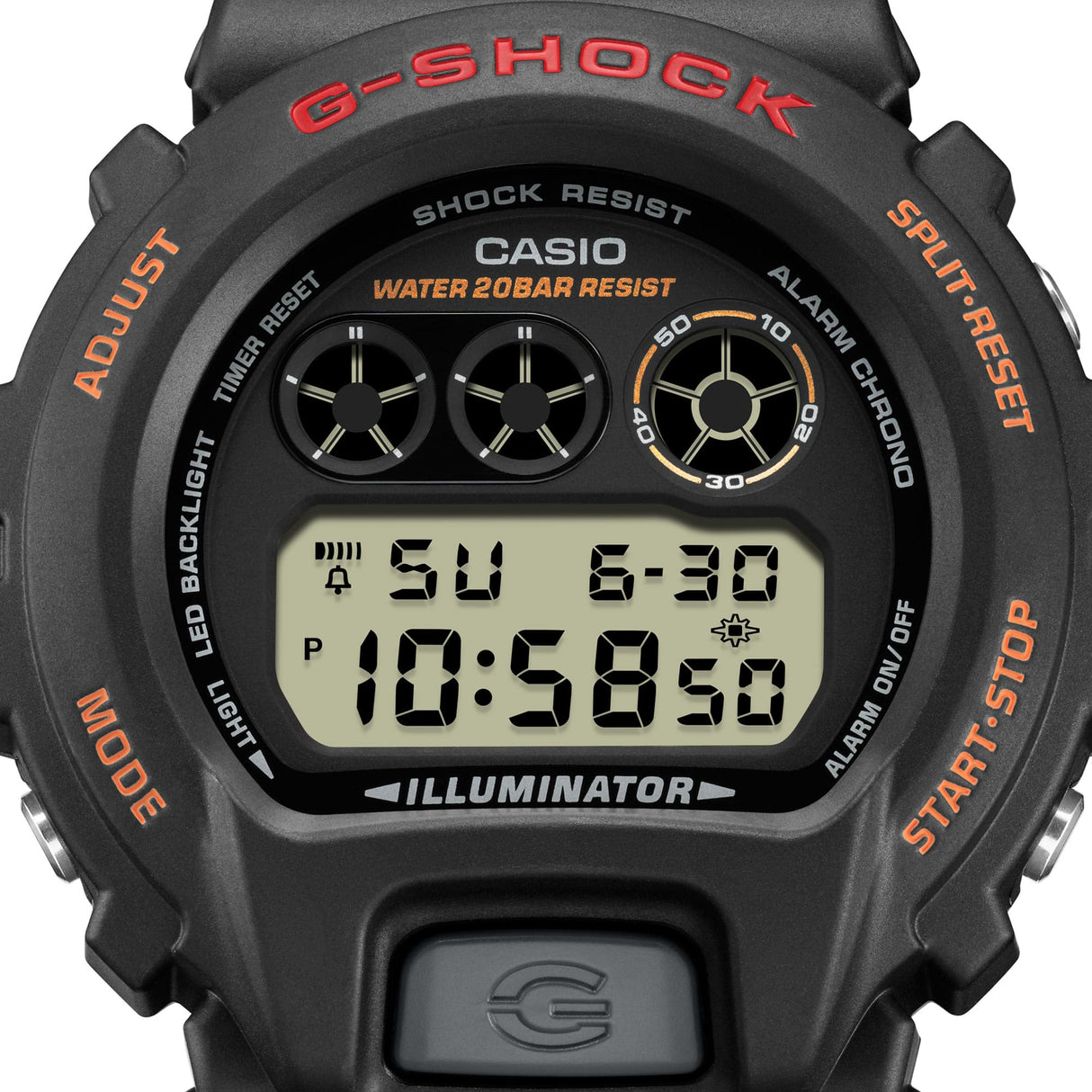 DW-6900 Reloj G-Shock Pulsera de Caucho para Hombre Digital