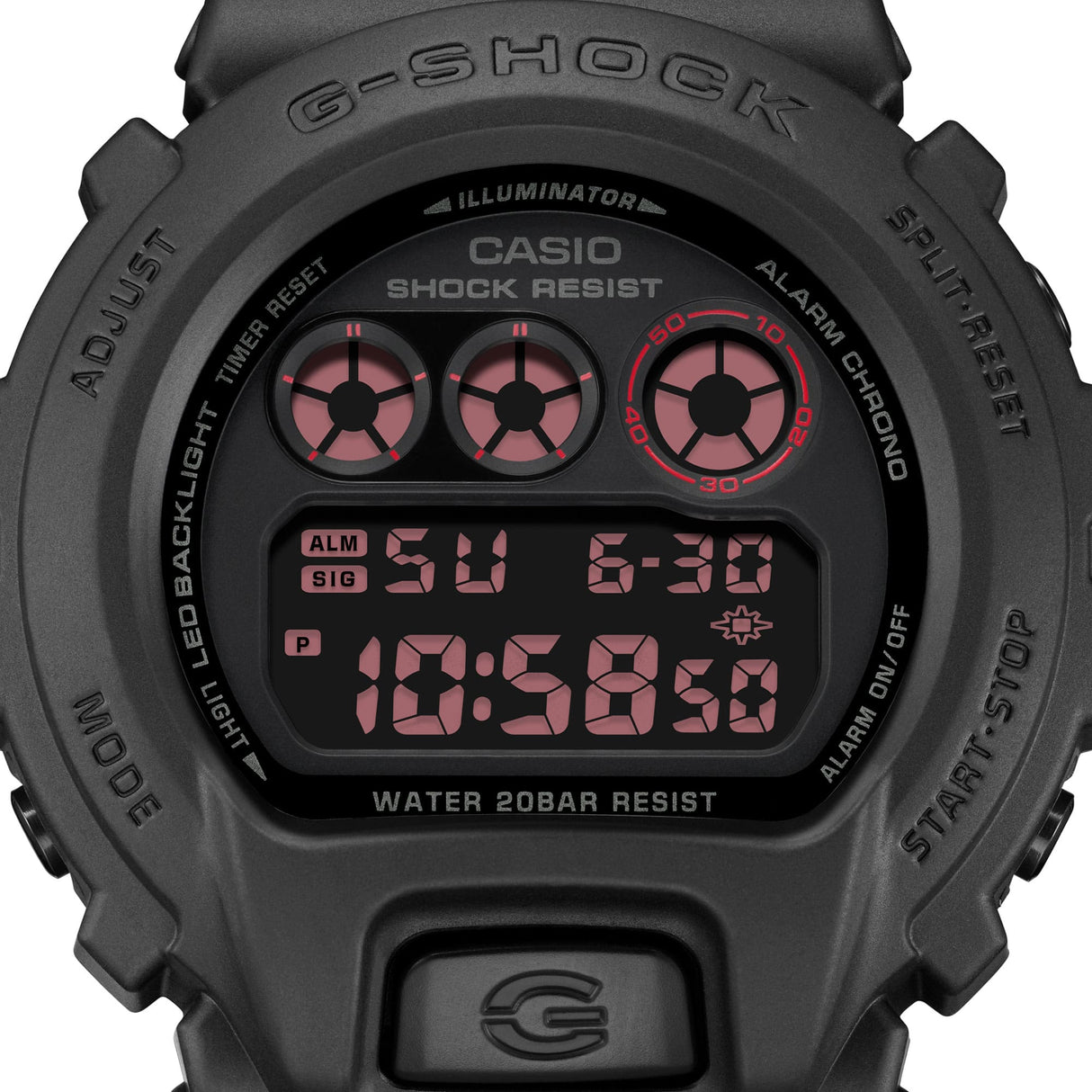 DW-6900 Reloj G-Shock Pulsera de Caucho para Hombre Digital