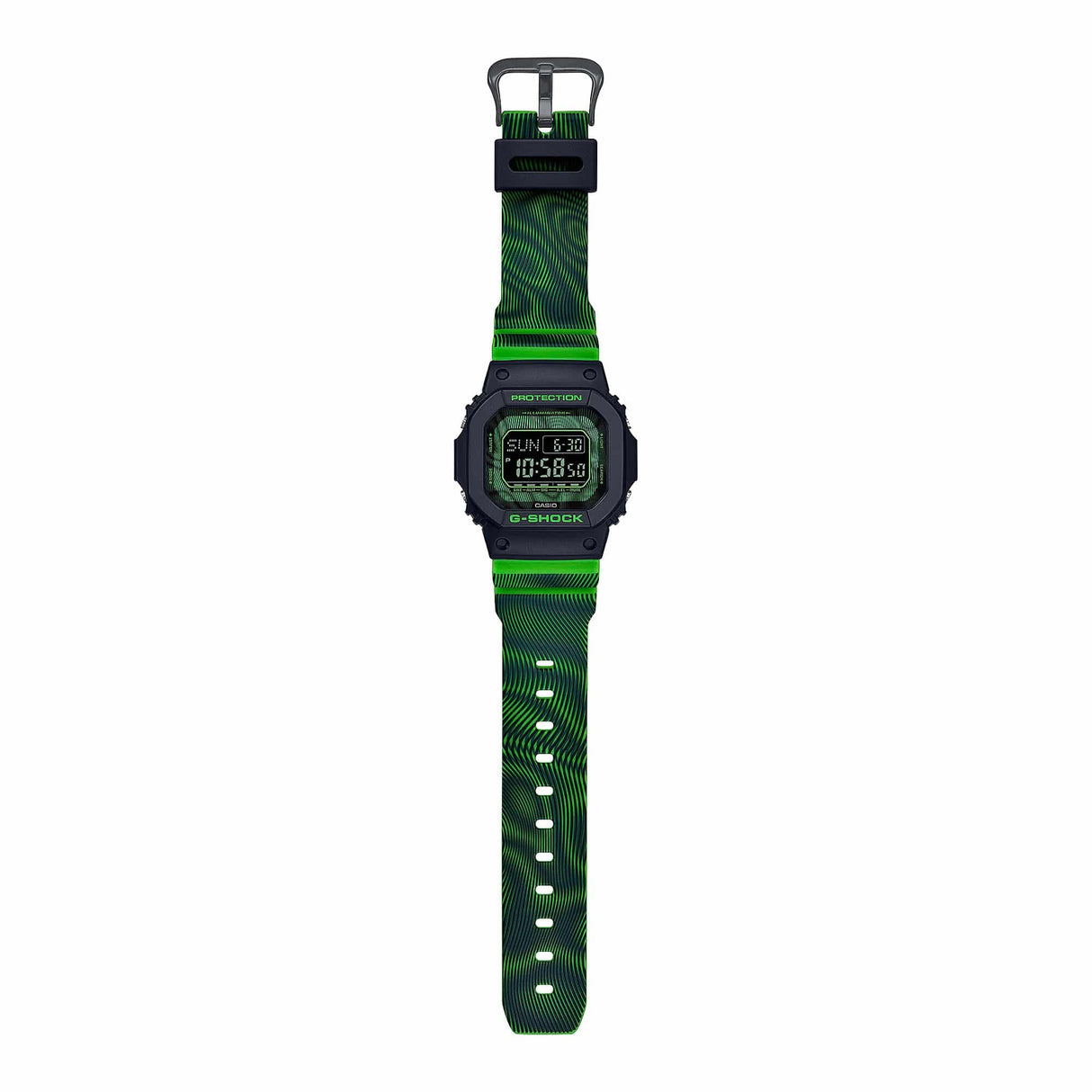 DW-B5600 Reloj G-Shock Pulsera de Caucho para Hombre Digital