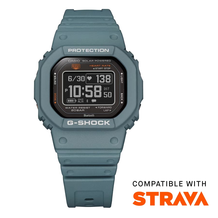 DW-H5600 Reloj G-Shock Bluetooth de caballero banda de resina