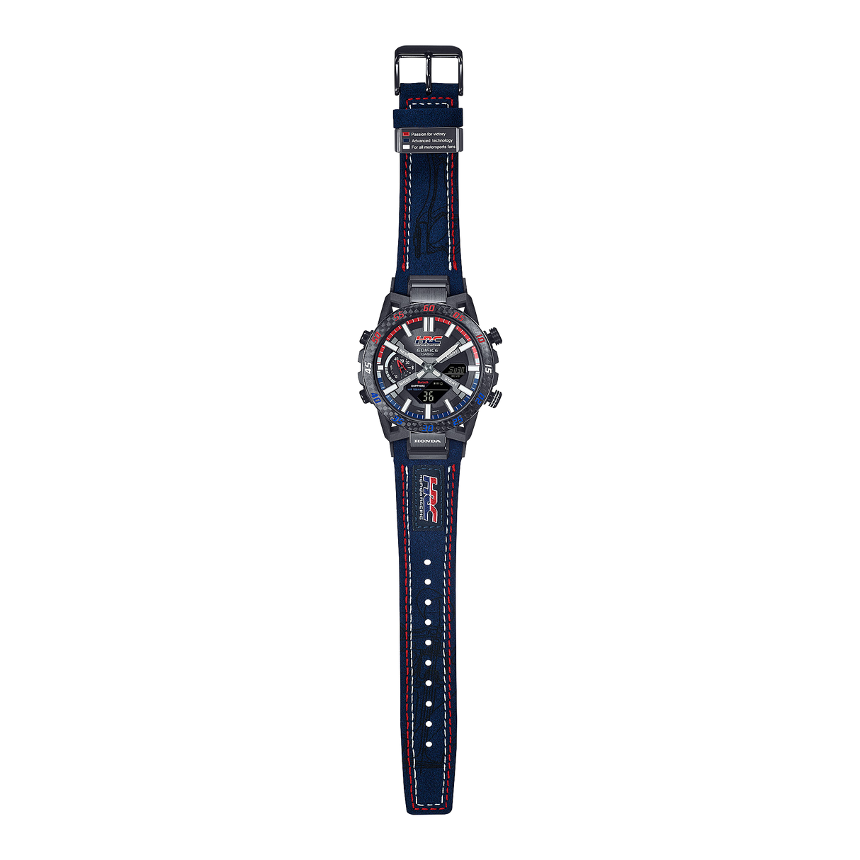 ECB-2000HR-1A Reloj Edifice Honda Racing para caballero correa de tela Bluetooth