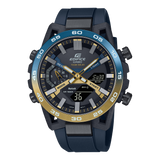 ECB-2000 Reloj Edifice Sospensione de caballero pulsera de silicona