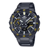 ECB-2200 Edifice Windflow Tough Solar Reloj para Hombre Pulsera de Metal Doble hora Bluetooth