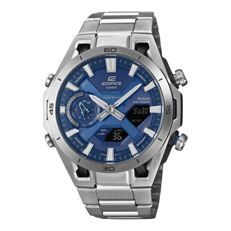ECB-2300D Reloj Edifice Sospencione de hombre correa de metal