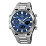 ECB-2300D Reloj Edifice Sospencione de hombre correa de metal