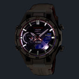 ECB-2300HR-1A Reloj Edifice Sospensione de hombre banda de piel