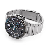 ECB-950 Edifice Reloj Doble hora Pulsera de Metal para Hombre