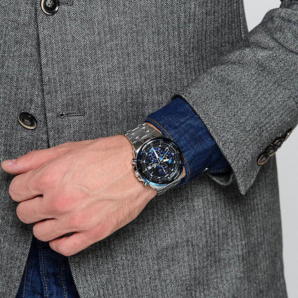 EF-539 Reloj Edifice Análogo para Hombre Pulsera de Metal